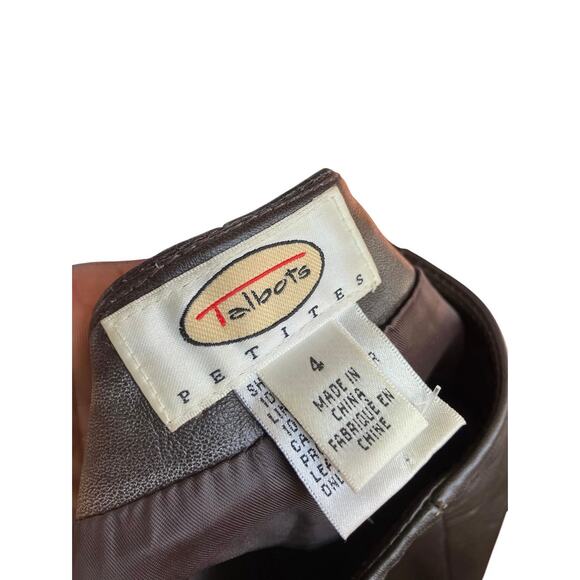 Talbots leather pants - Picture 4 of 4